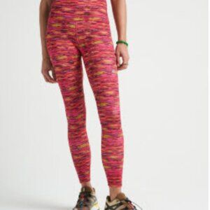 Stance Happenings Leggings XS Mod 70s‎ Multicolor Mid-Rise 7/8 Athletic NWT Fall